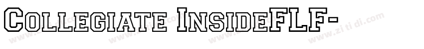 Collegiate InsideFLF字体转换
